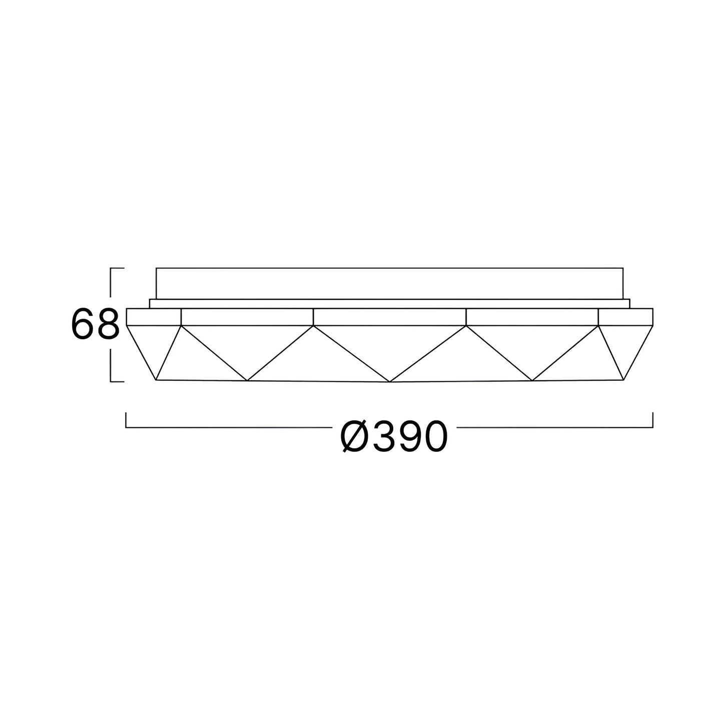 Braytron Jade Src Okrugla 36W 3U1 Led Plafonjera