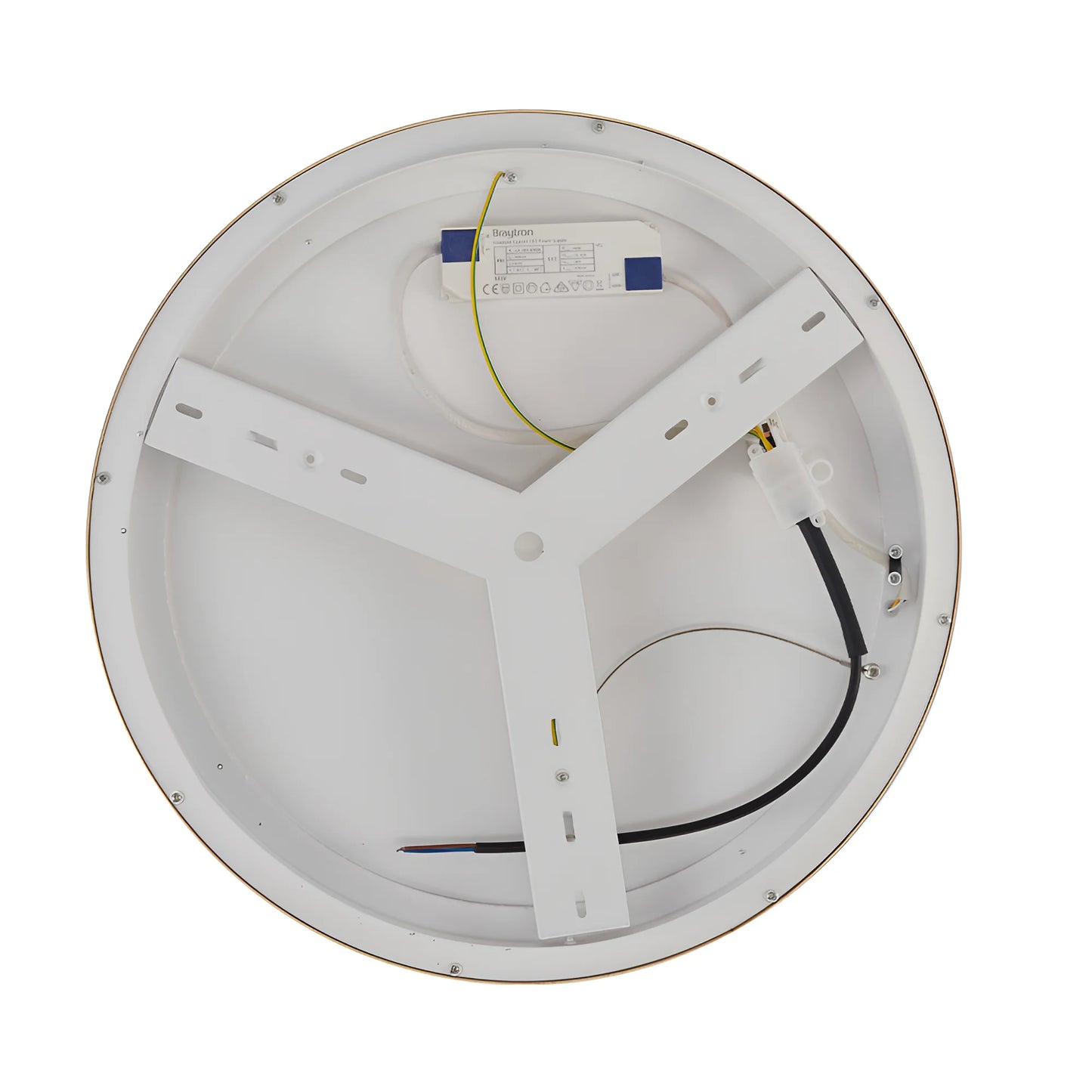 Braytron Bella Sls Sr Okrugla Zlatna 36W 3U1 Ip20 Led Plafonjera