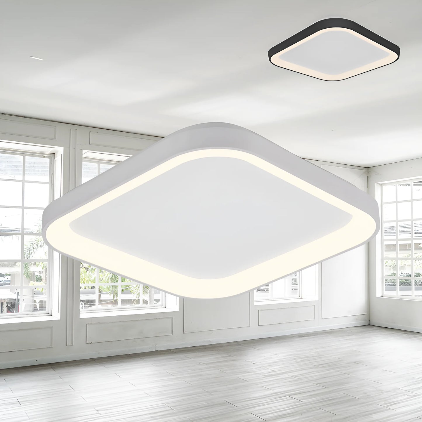 Braytron Bella Sls Sr Kvadratna Bijela 36W 3U1 Ip20 Led Plafonjera