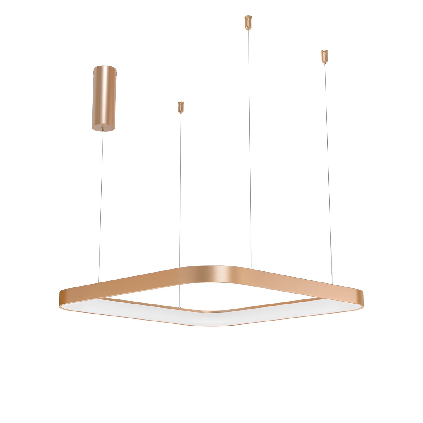 Braytron Bella Slp Pd Kvadratna Zlatna 46W 3U1 Ip20 Led Visilica