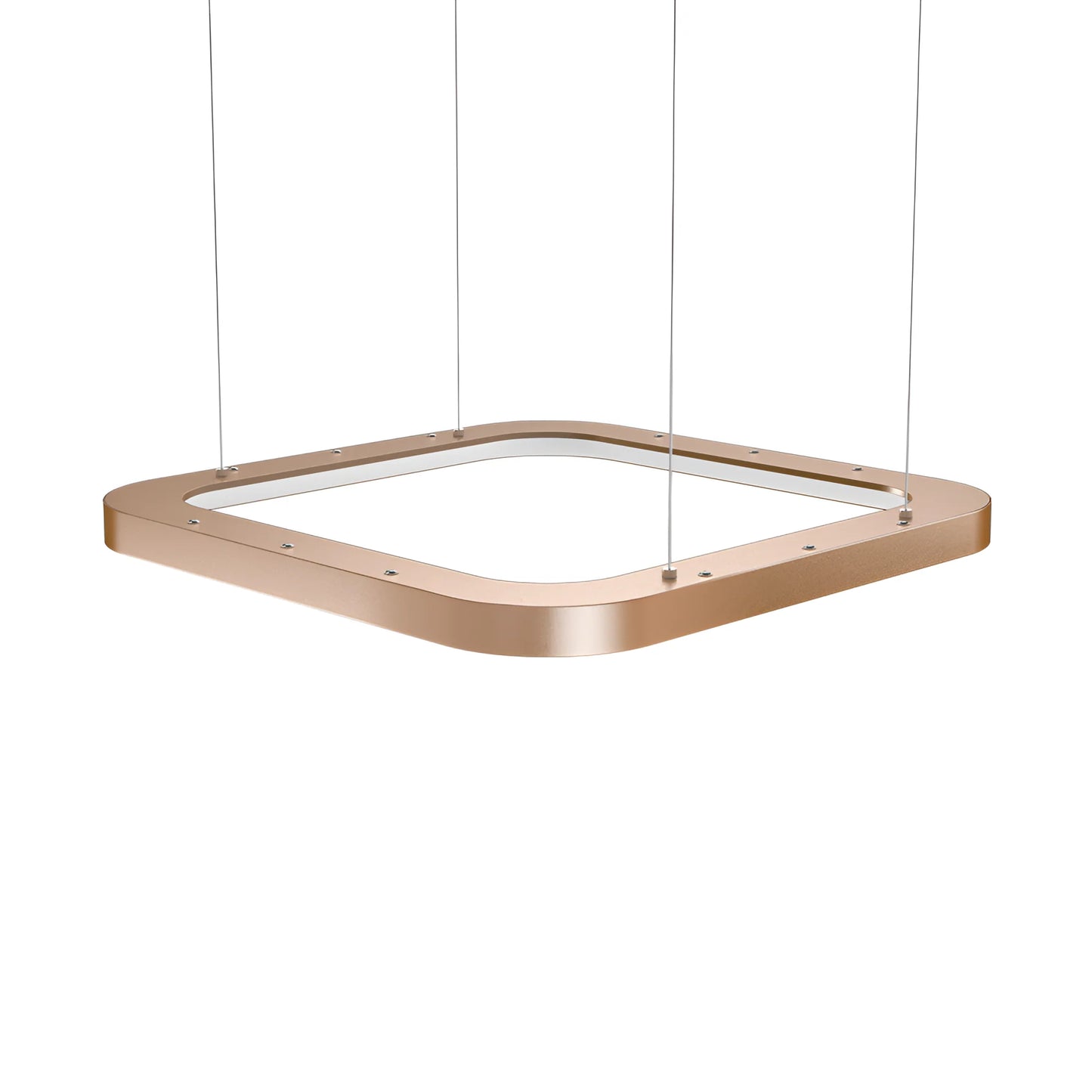 Braytron Bella Slp Pd Kvadratna Zlatna 46W 3U1 Ip20 Led Visilica