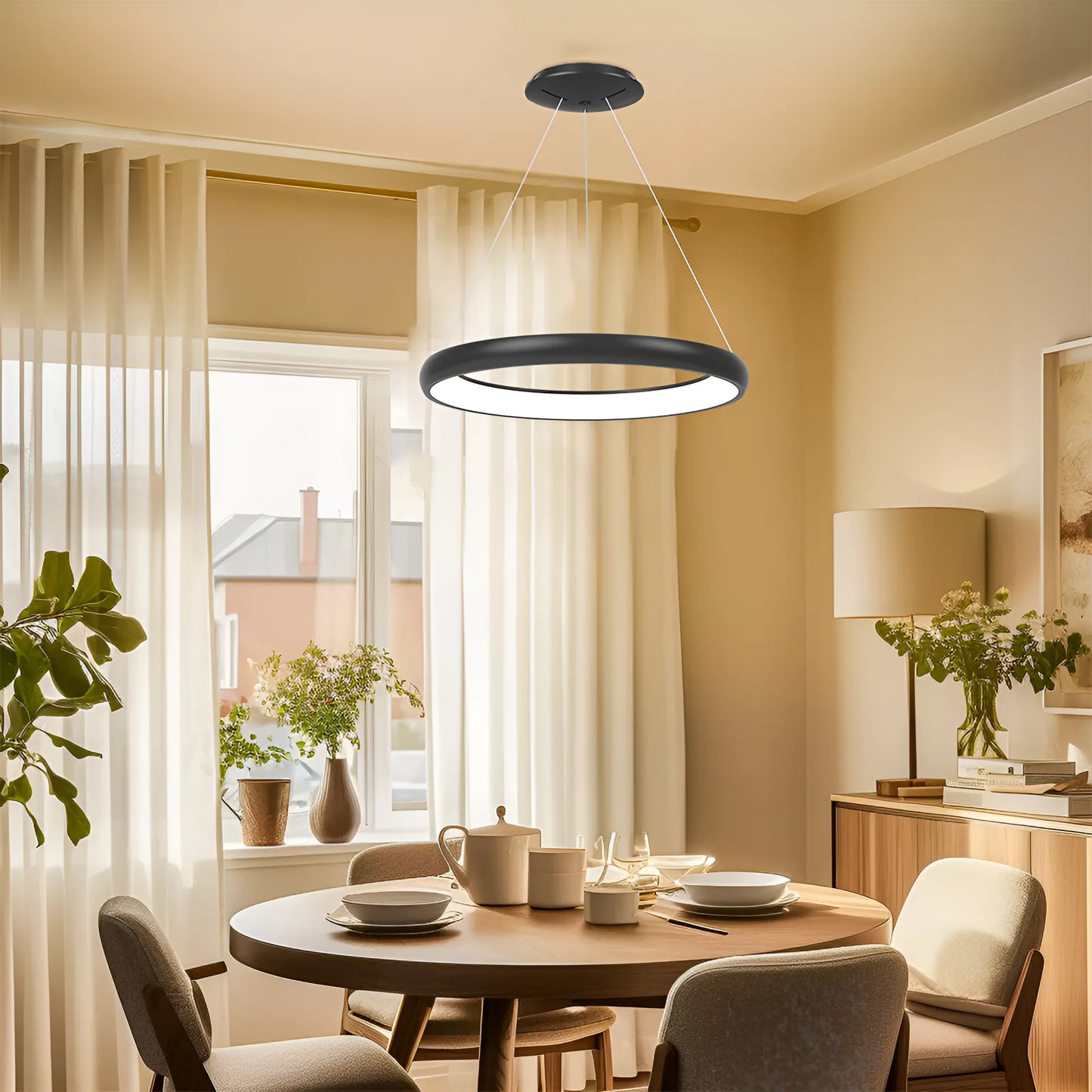 Braytron Bella Mlp Pd Okrugla Bijela 46W 3U1 Ip20 Led Visilica