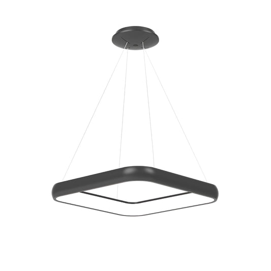 Braytron Bella Mlp Pd Kvadratna Crna 46W 3U1 Ip20 Led Visilica
