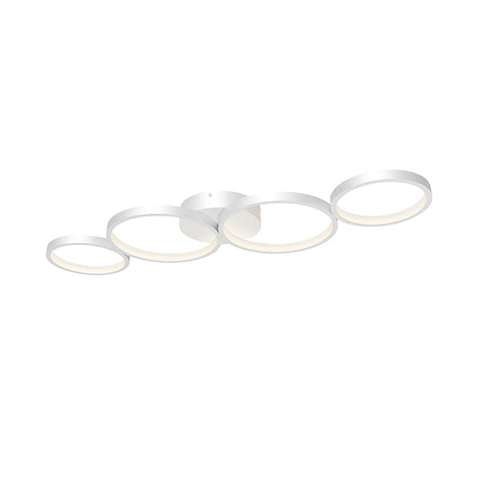 Braytron Nela Sr1 Rnd Bijela 60W Daljinsko Ip20 Led Plafonjera