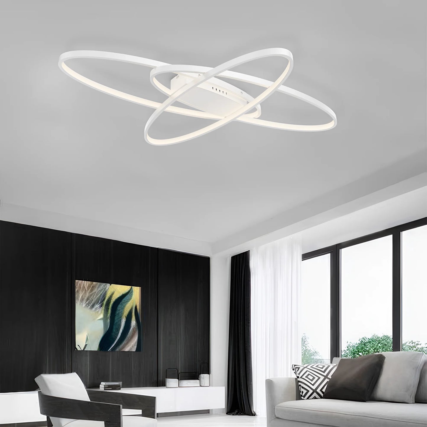 Braytron Nela Sr2 Rnd Bijela 72W Sa Daljinskim Ip20 Led Plafonjera