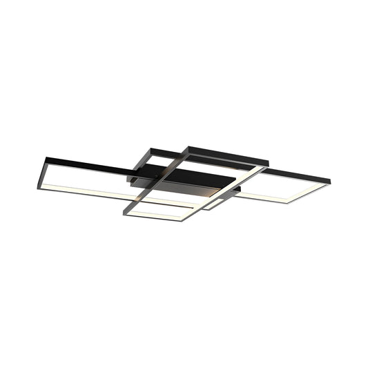 Braytron Nela Ss3 Rnd Crna 80W Sa Daljinskim Ip20 Led Plafonjera