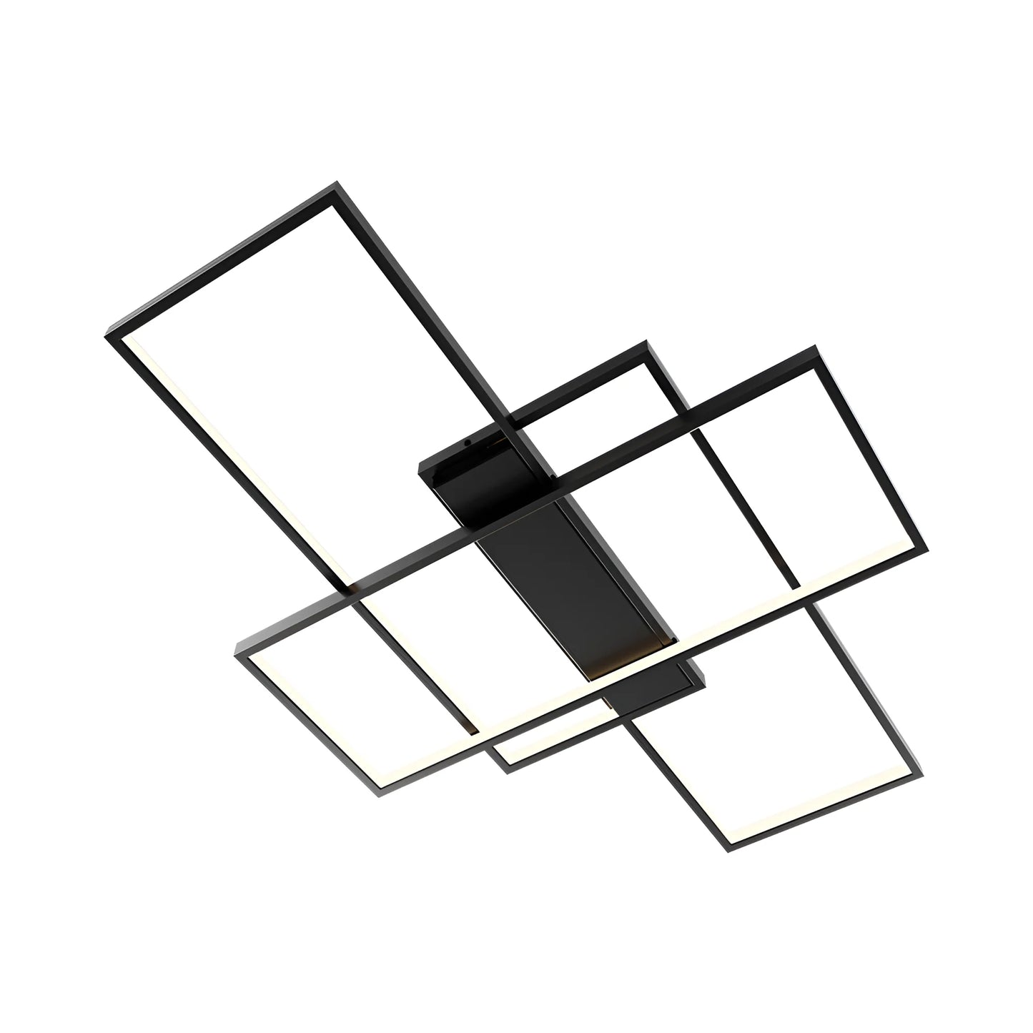 Braytron Nela Ss3 Rnd Crna 80W Sa Daljinskim Ip20 Led Plafonjera
