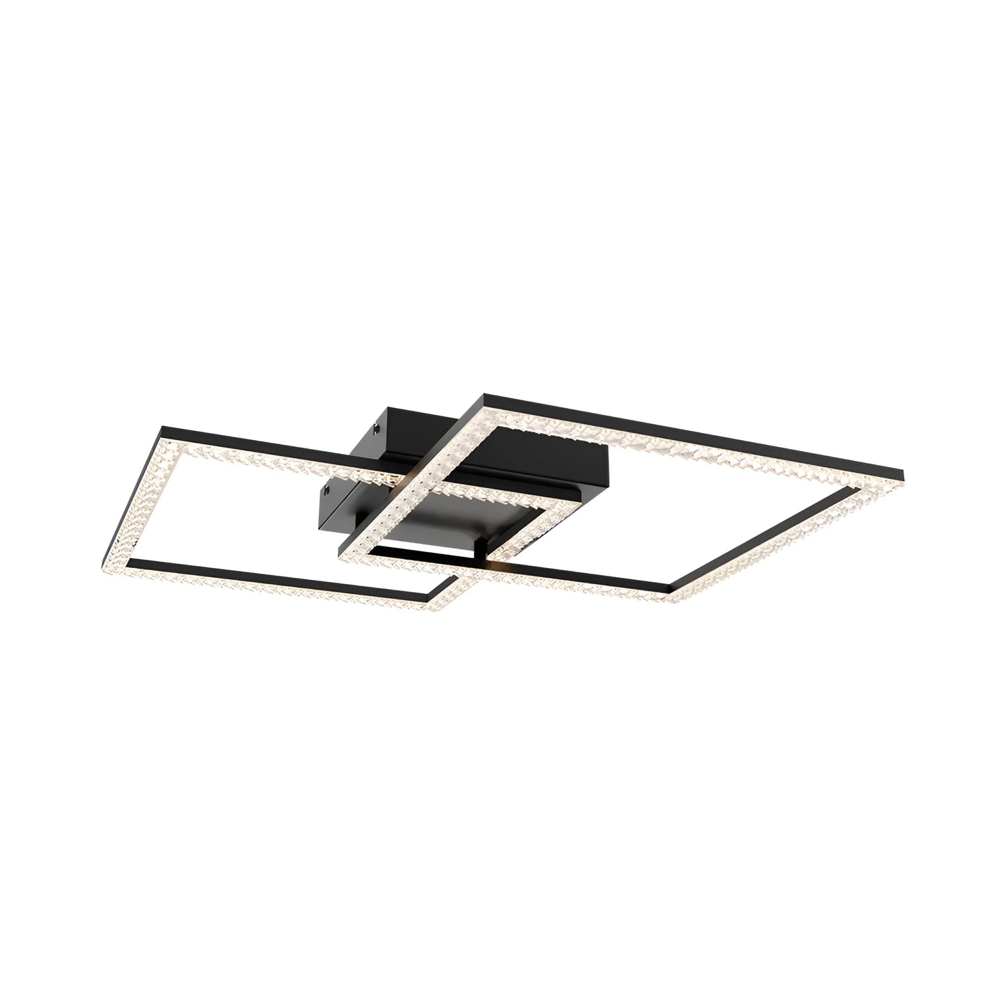 Braytron Crystal A 55W 3U1 Daljinski Crna Led Plafonjera
