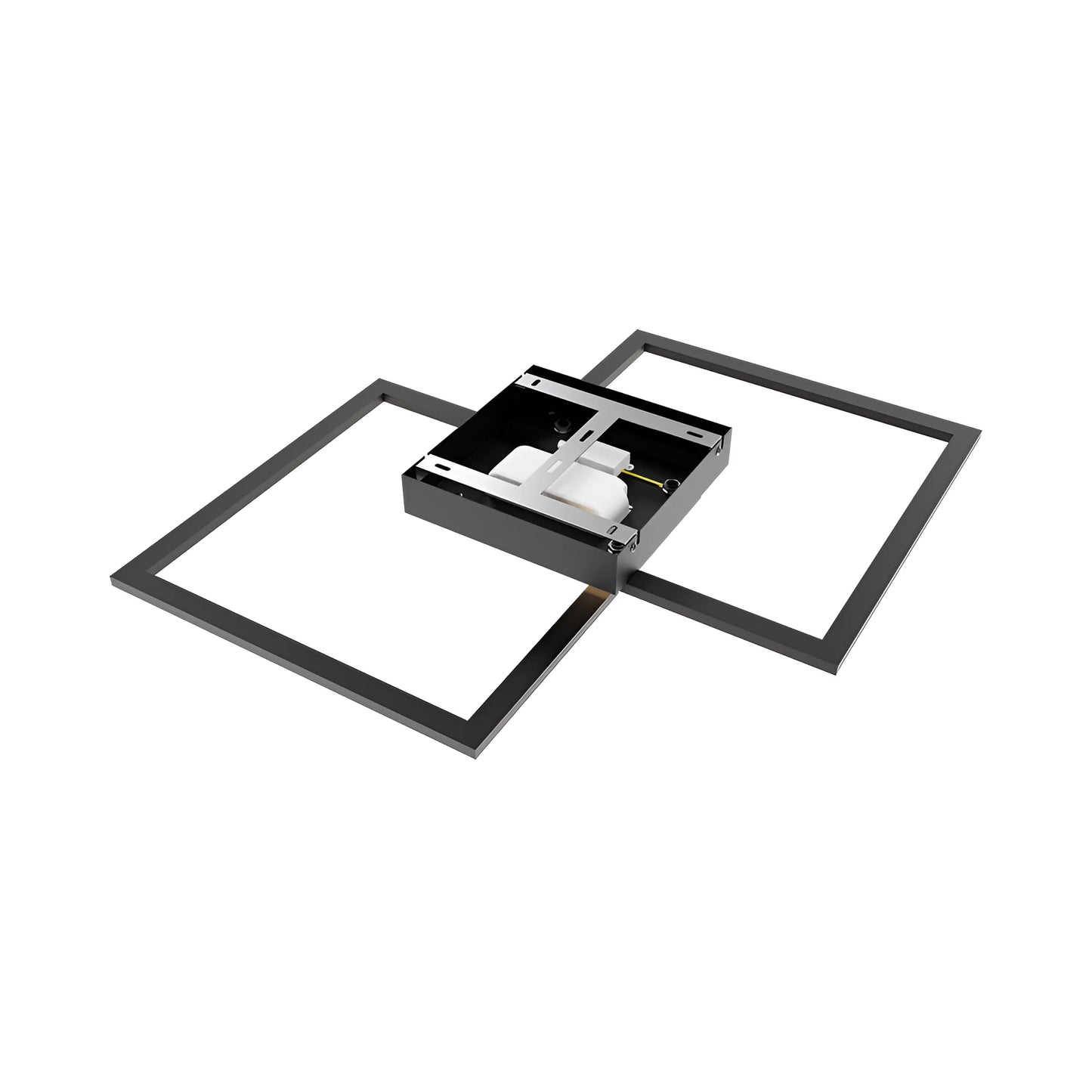 Braytron Crystal A 55W 3U1 Daljinski Crna Led Plafonjera