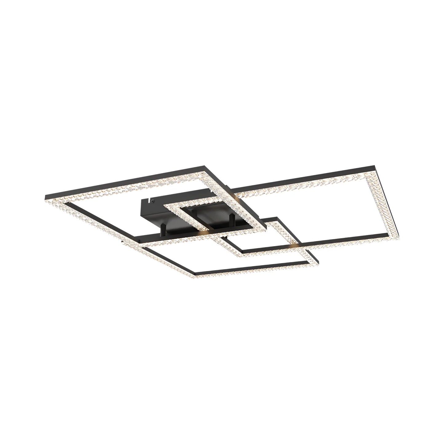 Braytron Crystal B 80W 3U1 Daljinski Crna Led Plafonjera