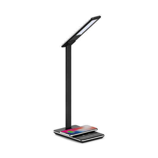 Braytron Lb145 5W Crna Dimabilna Stolna Lampa + Wireless Punjenje