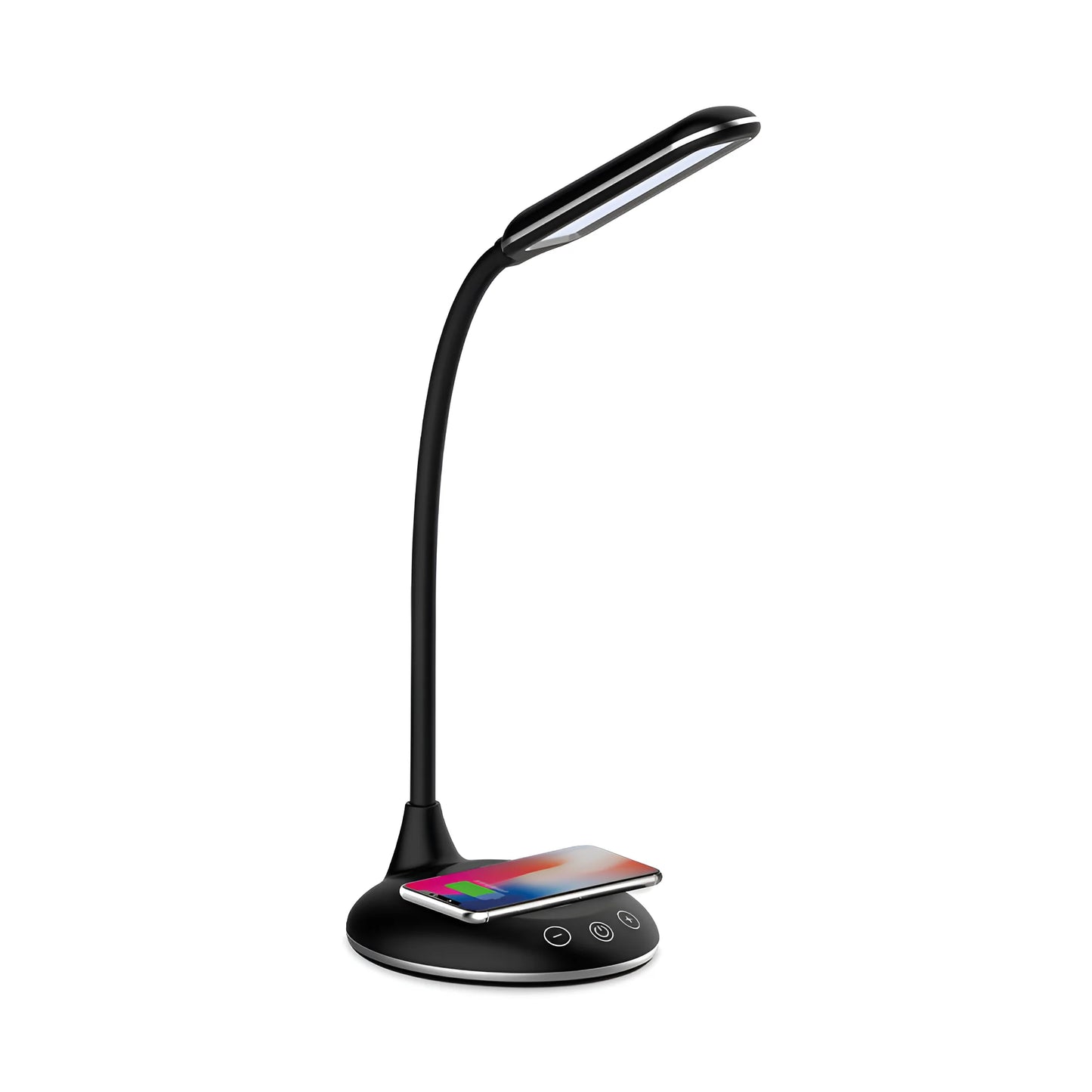 Braytron Lb146 5W Crna Dimabilna Stolna Lampa + Wireless Punjenje