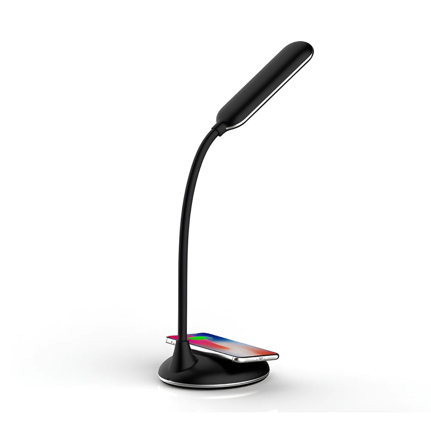 Braytron Lb146 5W Crna Dimabilna Stolna Lampa + Wireless Punjenje