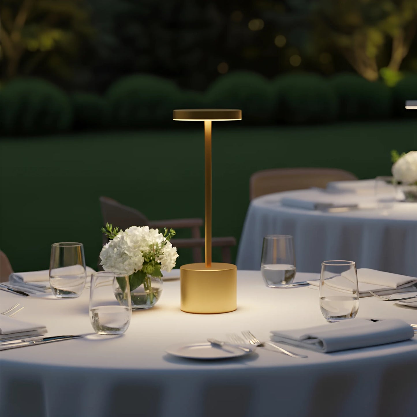 Braytron Luxe 1 Zlatna 3U1 Ip44 Punjiva Stolna Lampa