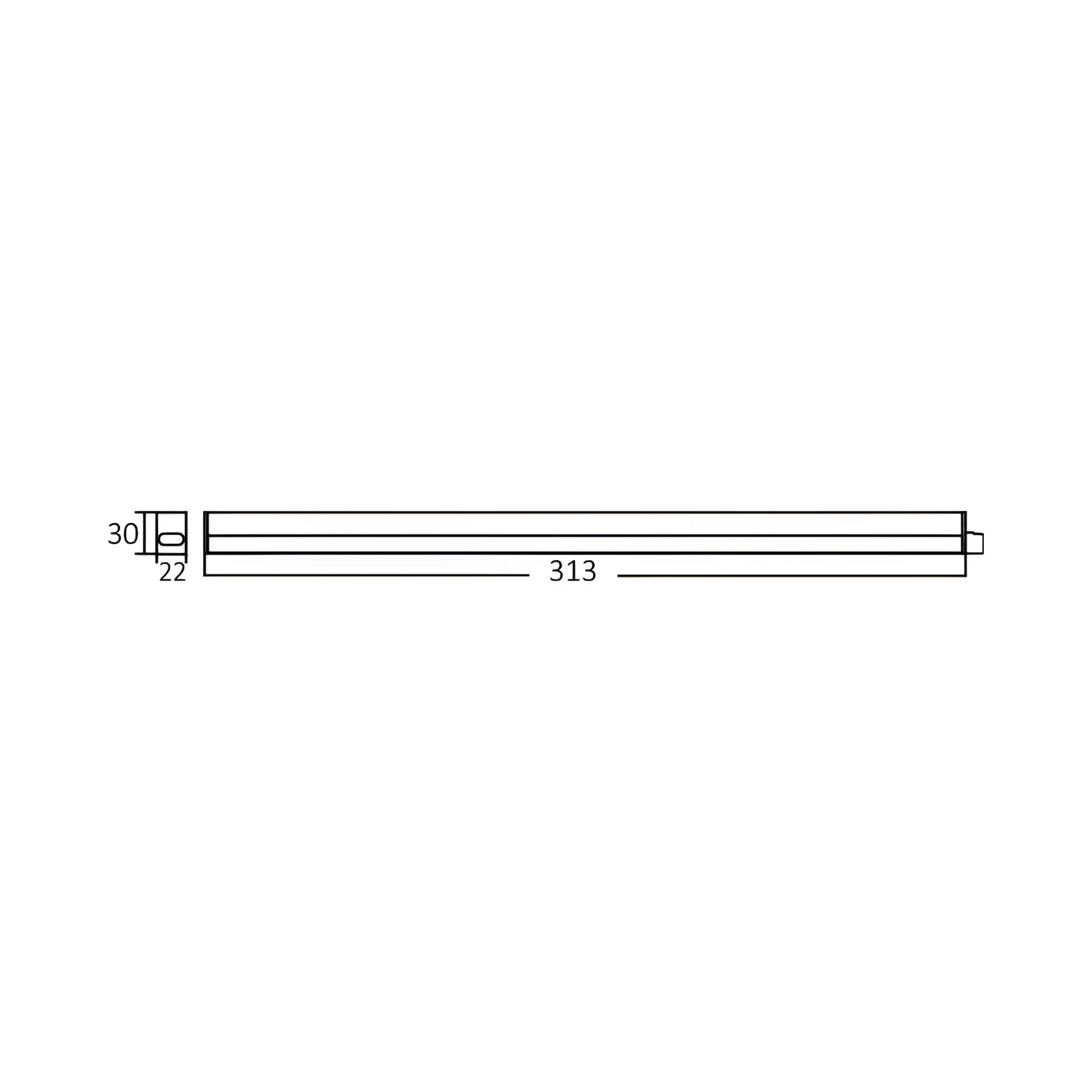 Braytron Ledline 4W Bijela 3000K Led Strijela