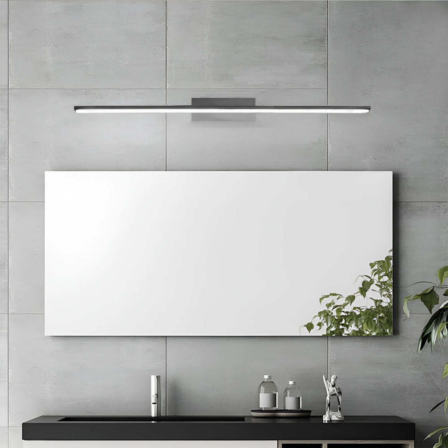 Braytron Aria 600 12W 3In1 Hrom Ip44 SvjetiljkaZa Ogledalo