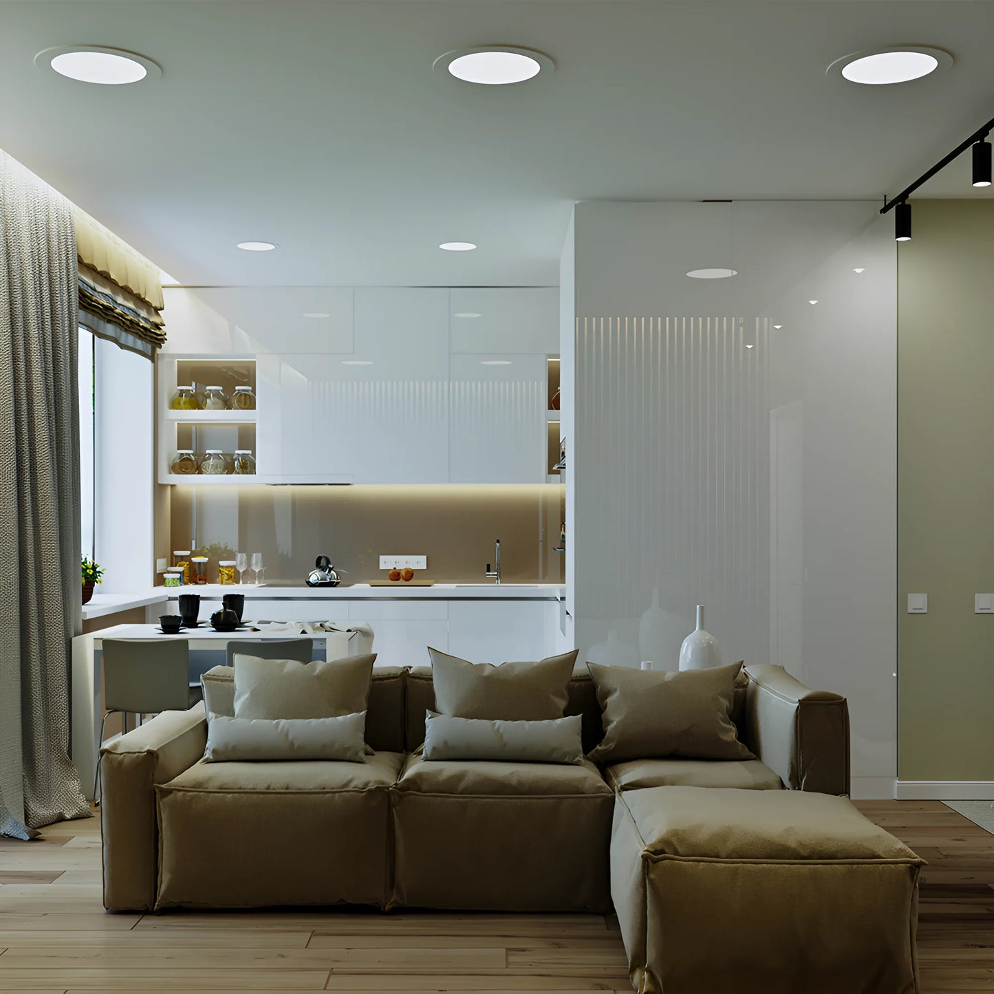 Braytron Smd Crd 3W 3Inc Bijeli 4000K Ugradni Led Panel