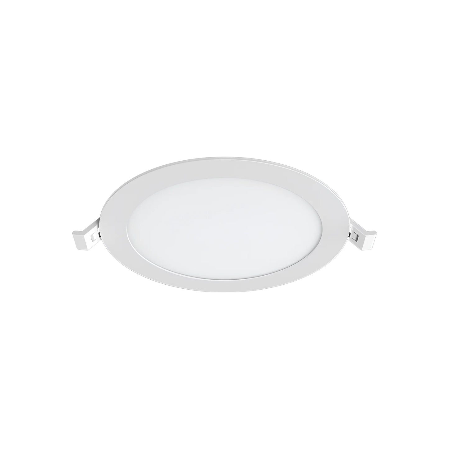 Bry-Smd-Crp-12W-Round-Dimmable-8Inch-White-3In1-Recessed LED Panel