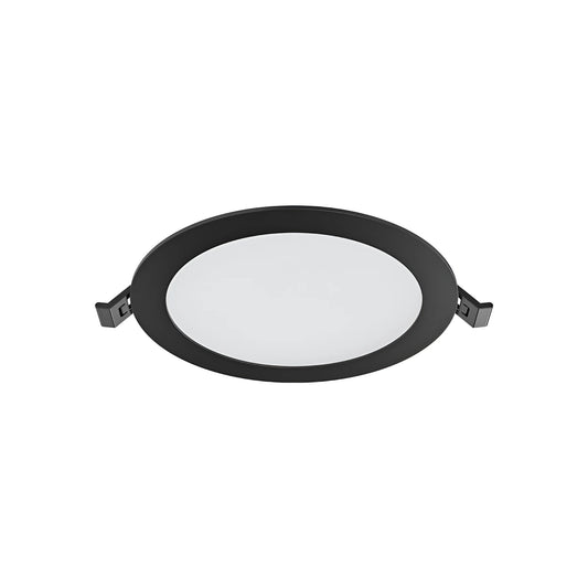 Braytron Smd Crp 12W Krug Dimabilni 8Inc Crni 3U1 Ugradni Led Panel