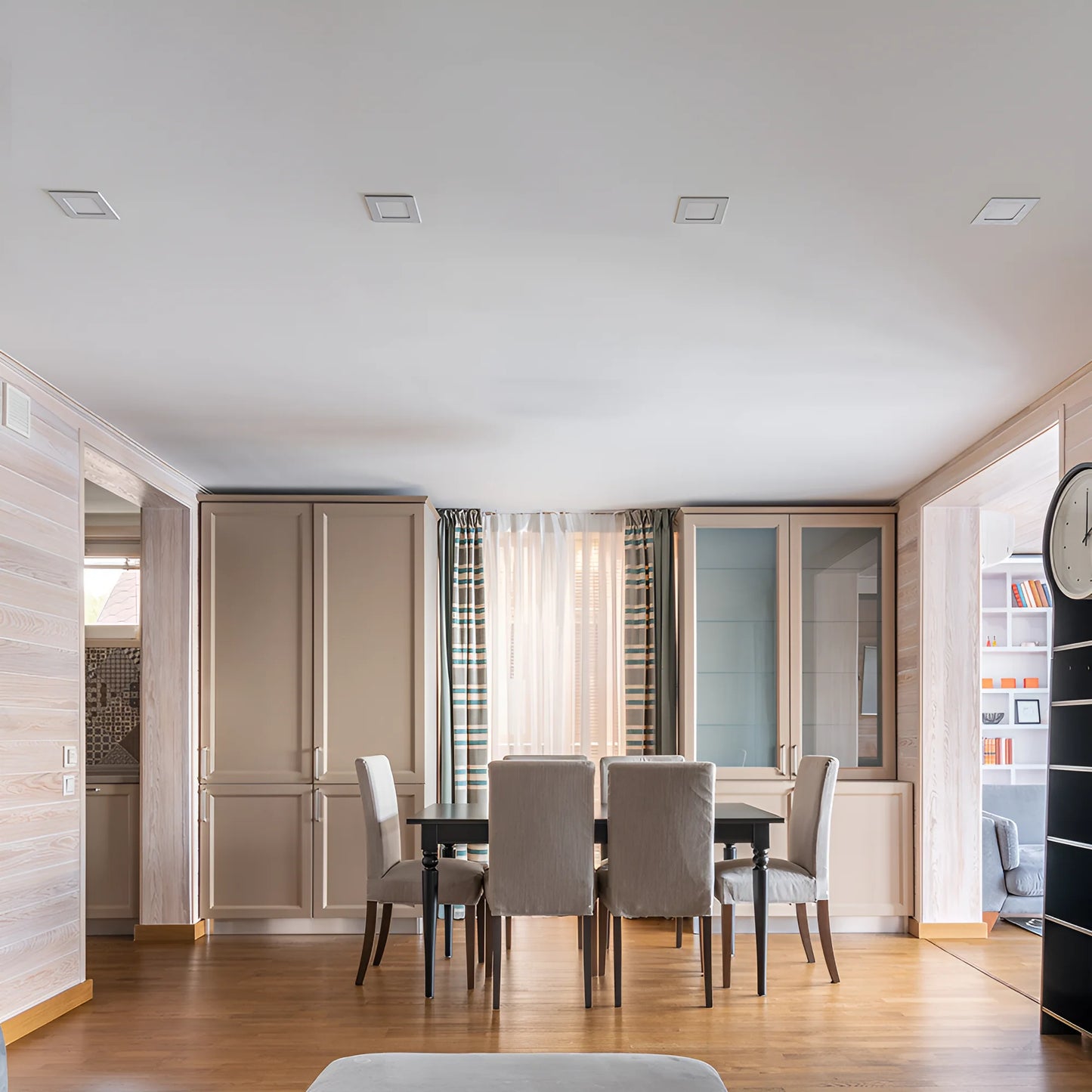 Braytron Smd Csp 6W Kvadratni 4Inc Bijeli 6500K Ugradni Led Panel