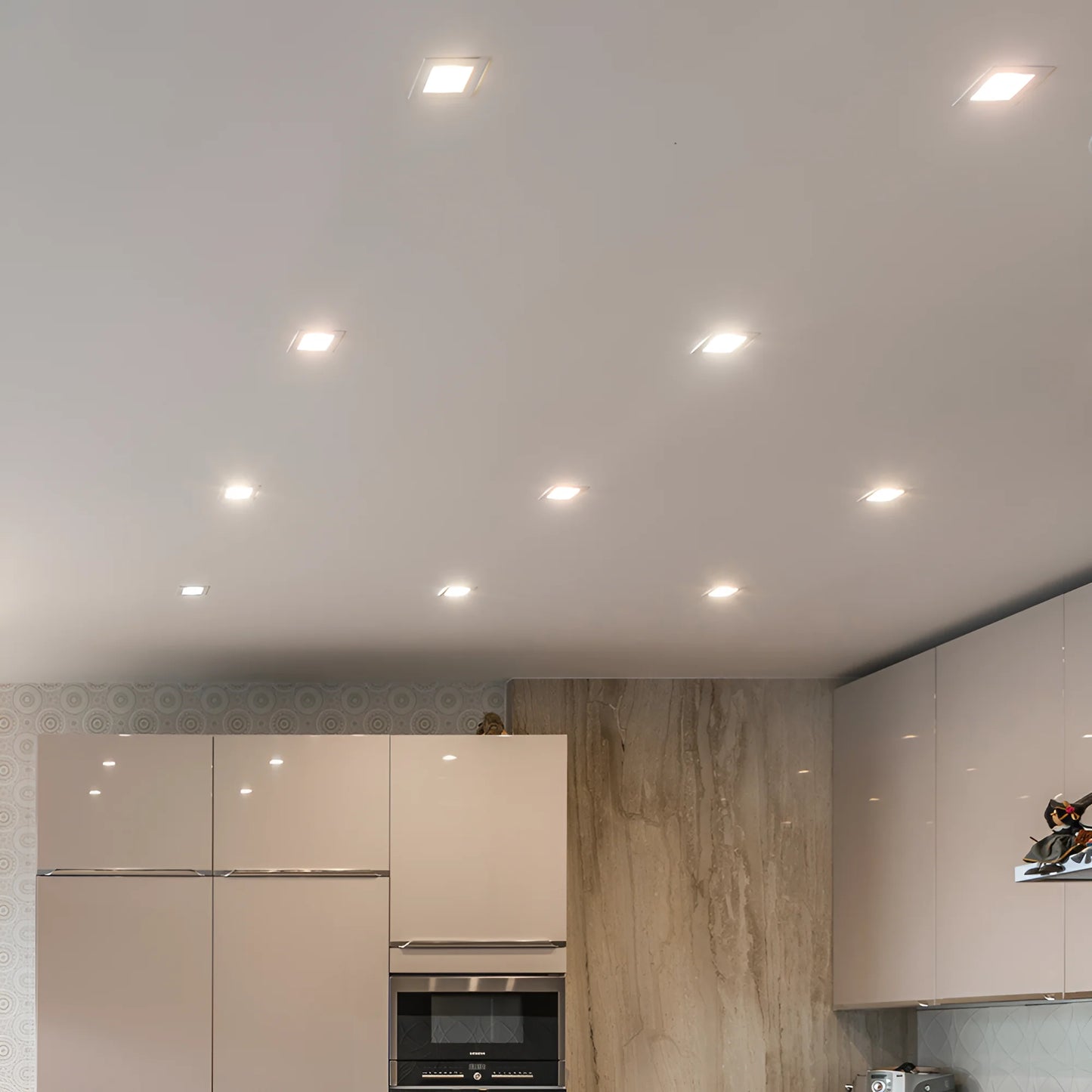 Bry-Smd-Csp-12W-Square-6Inch-White-3000K-Recessed LED Panel