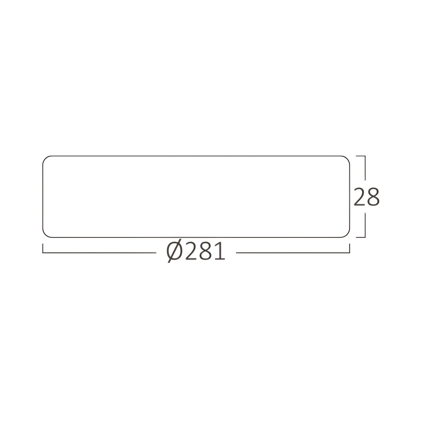 Braytron Smd Srd 24W Okrugli Bijeli 4000K Nadgradni Led Panel