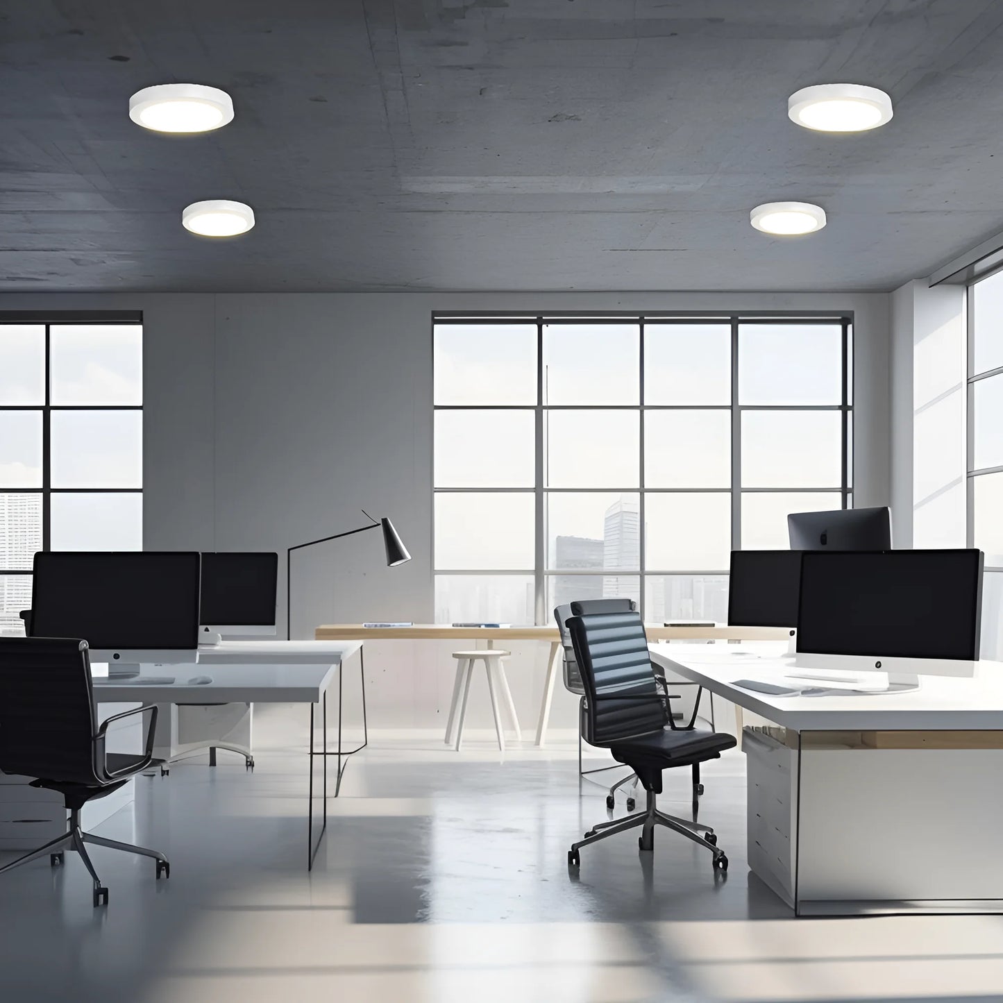 Braytron Smd Srp 24W Okrugli Bijeli 6500K Nadgradni Led Panel