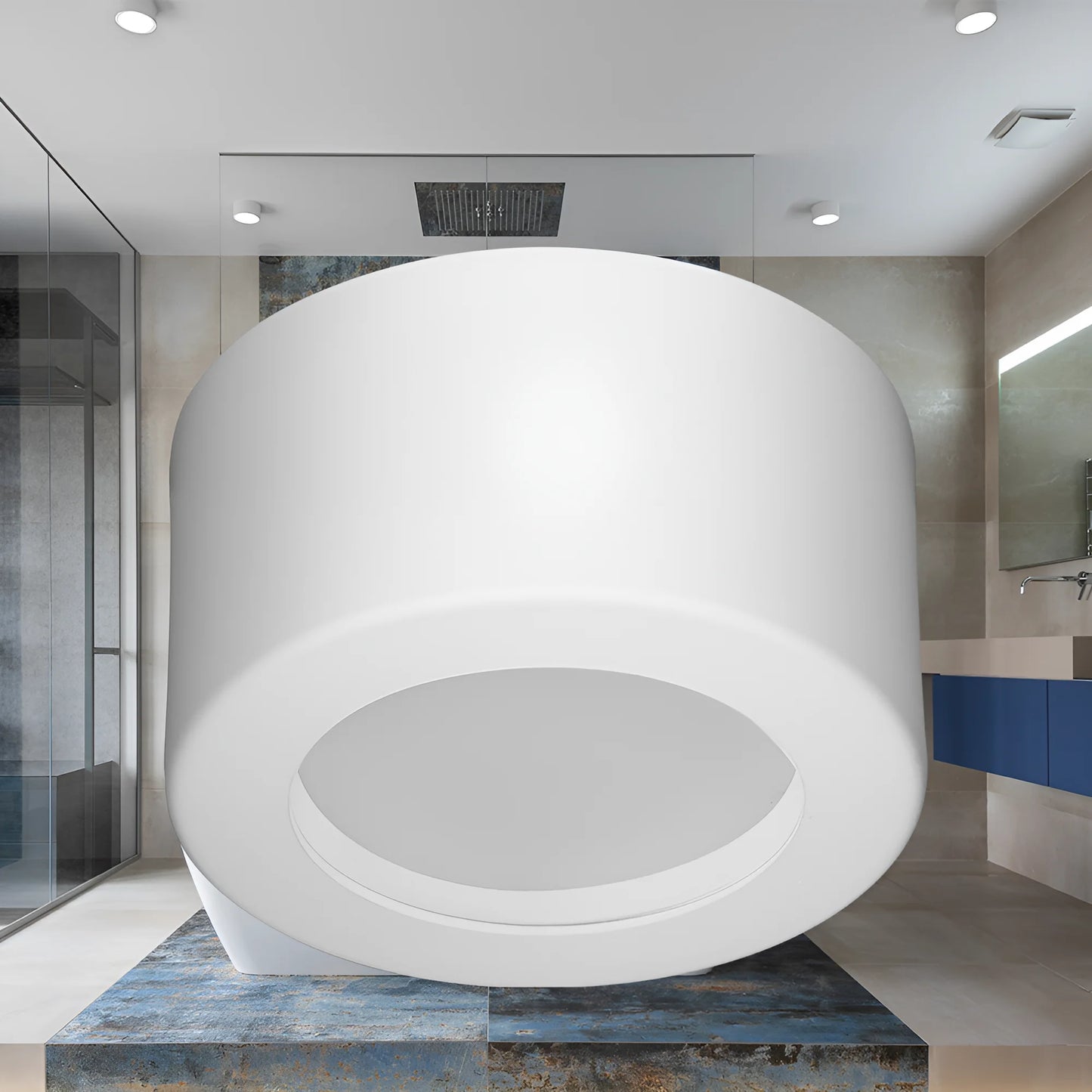 Braytron 8W 6500K Bijela Srd Nadgradna Led Downlight