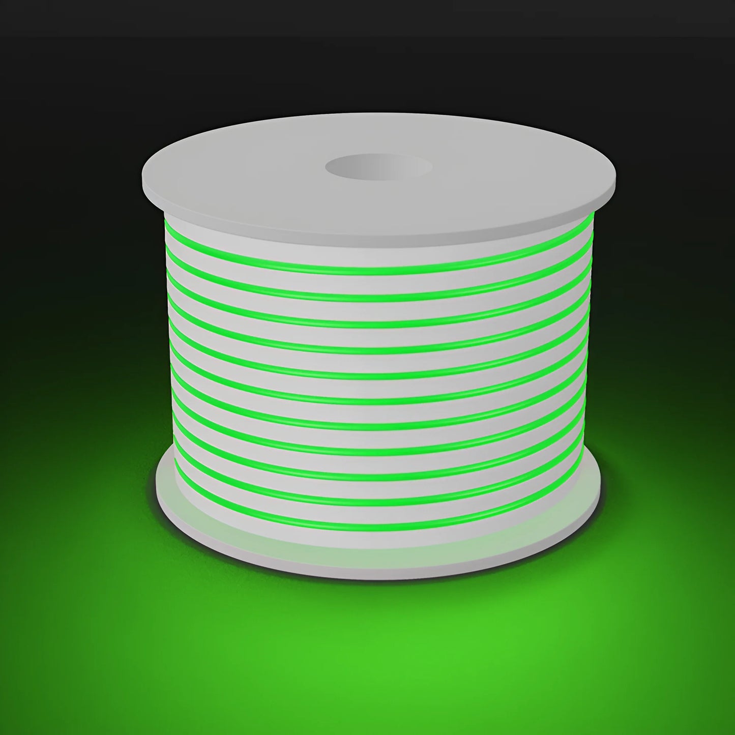 Bry-Neon-8X16-220V-Green-100M-Neon LED Strip