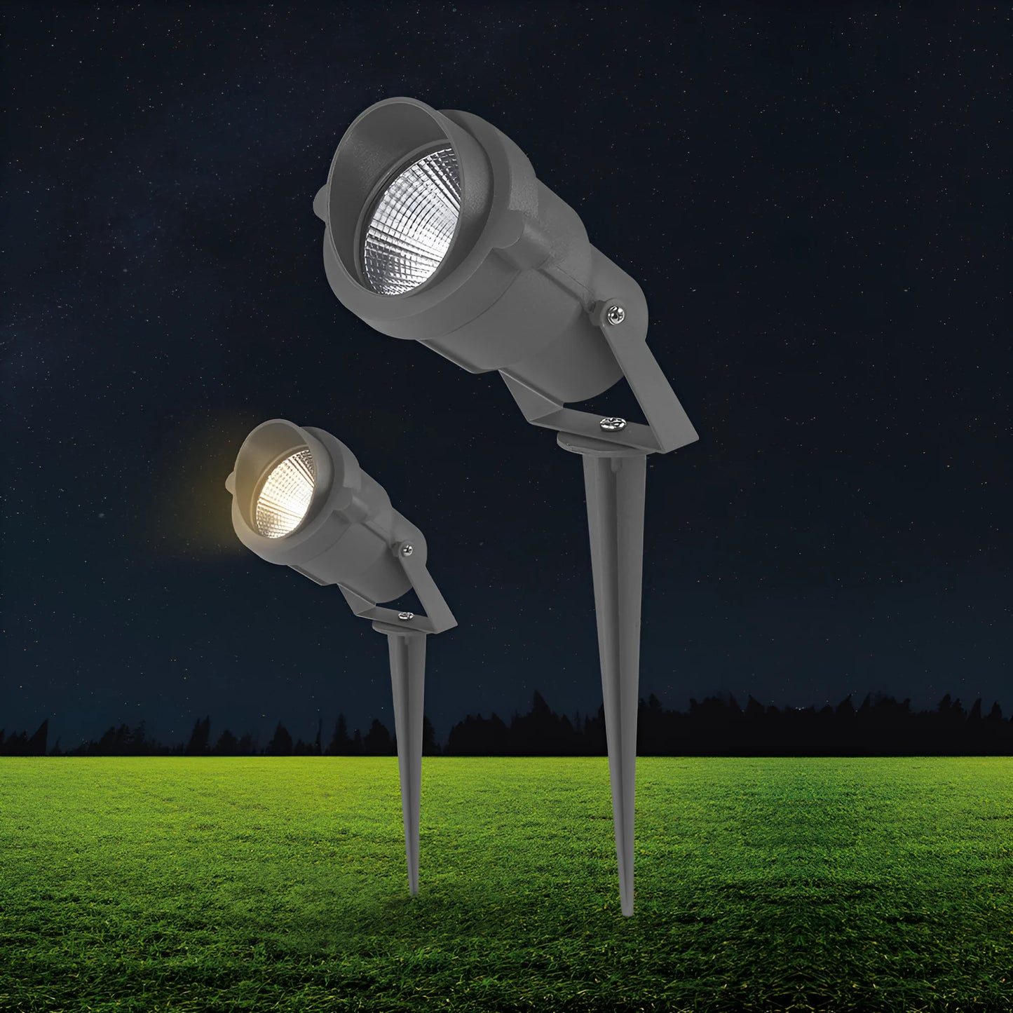 Braytron Spotlux 9W Siva 6500K Ip65 Led Ubodna Vrtna Svjetiljka