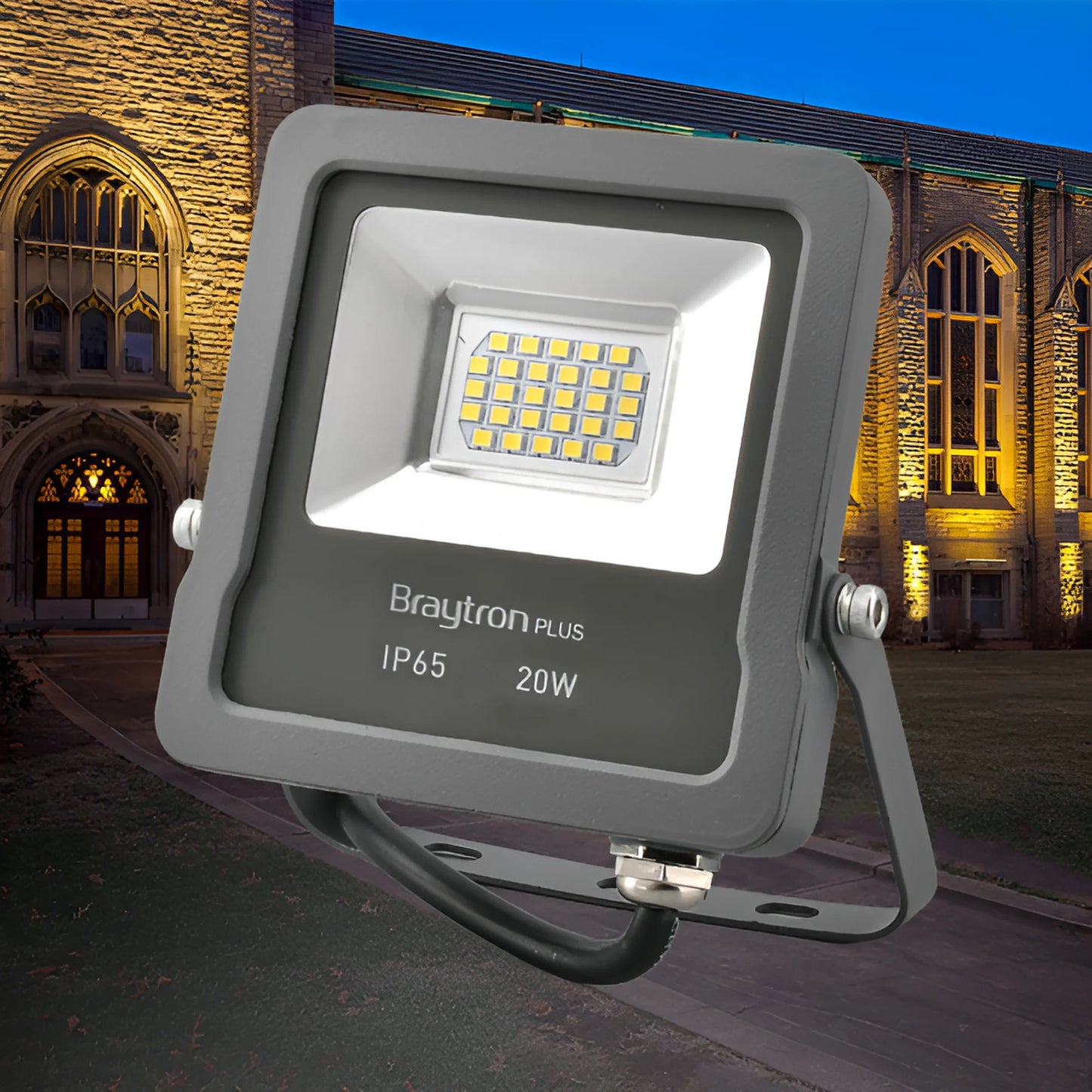 Braytron Flood Sl 20W Gry 6500K Ip65 Led Reflektor
