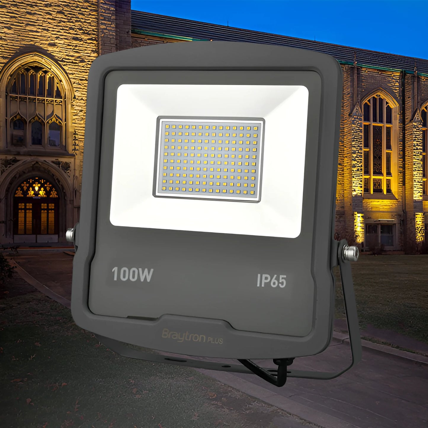 Braytron Flood Sl 100W Gry 4000K Ip65 Led Reflektor
