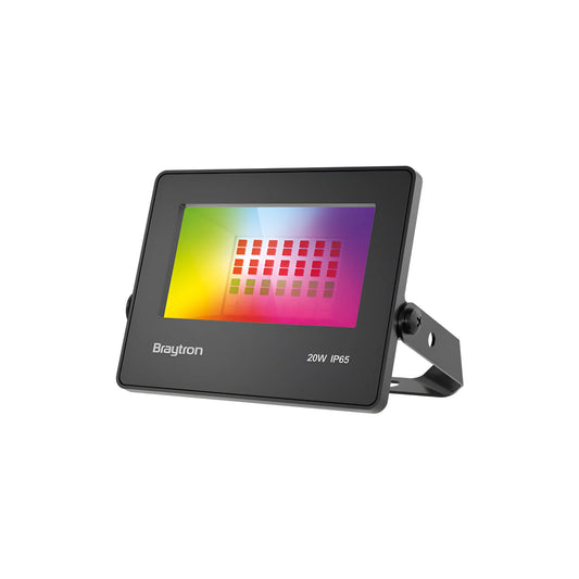 Braytron Flood Cf 20W Crna Rgb Ip65 Led Reflektor
