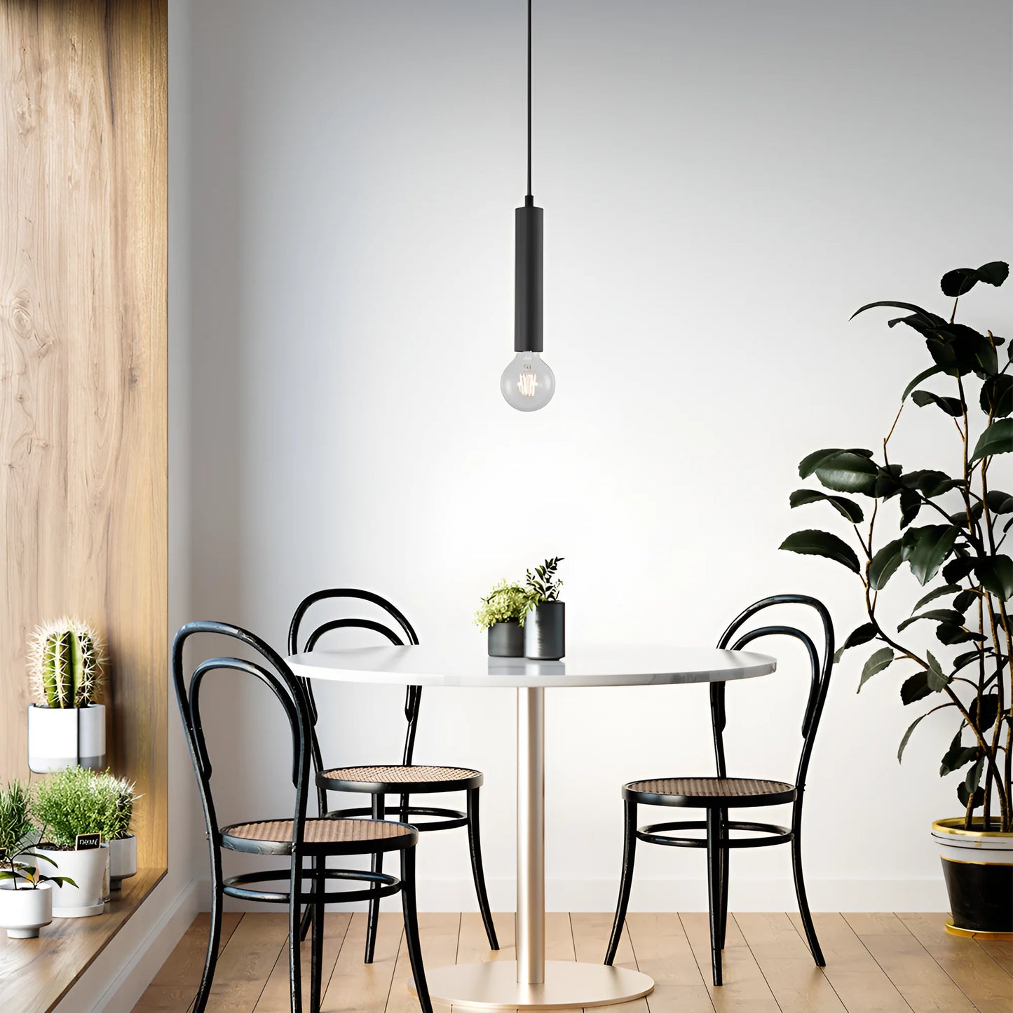 Bry-G005R-1H-1Xe27-Black-Decorative Lamp