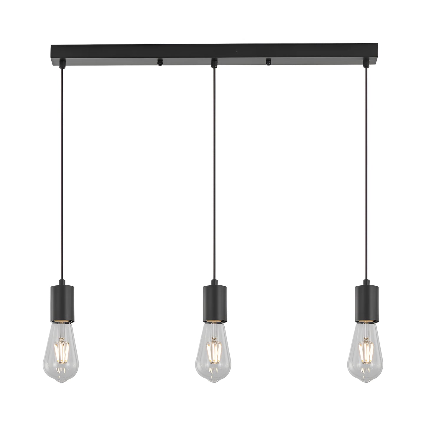 Bry-G006S-3H-3Xe27-Black-Decorative Lamp