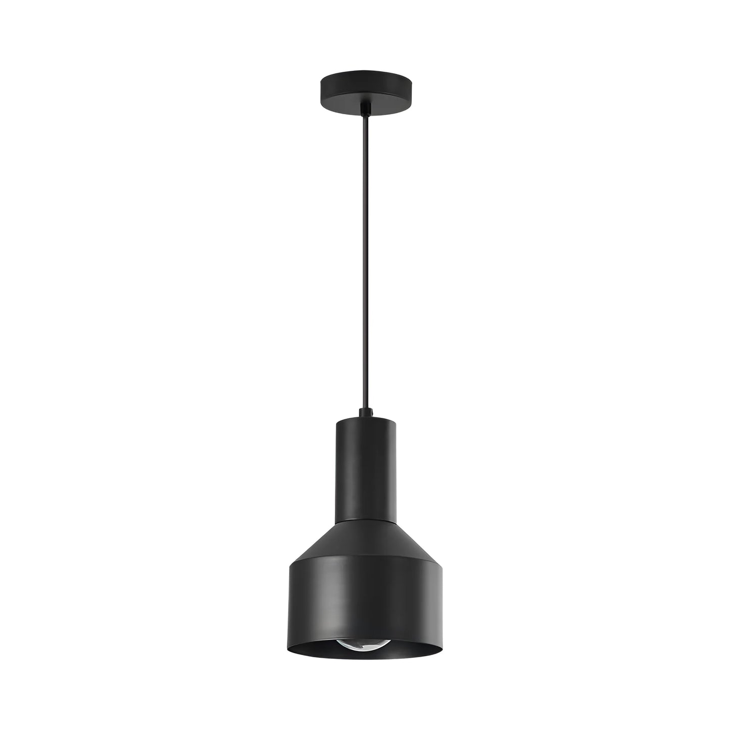 Bry-P001R-1H-1Xe27-Black-Decorative Pendant Light