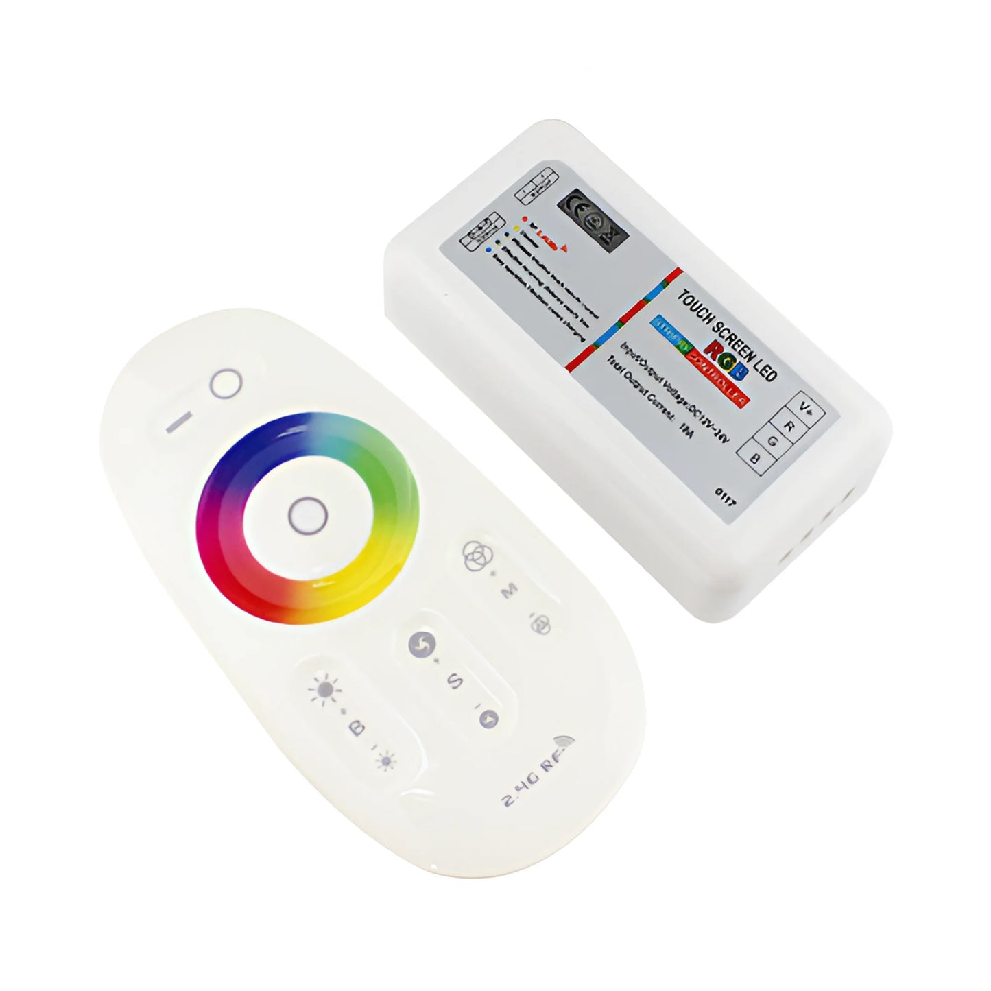 Braytron 216W 18A 12/24Vdc Rgb Kontroler
