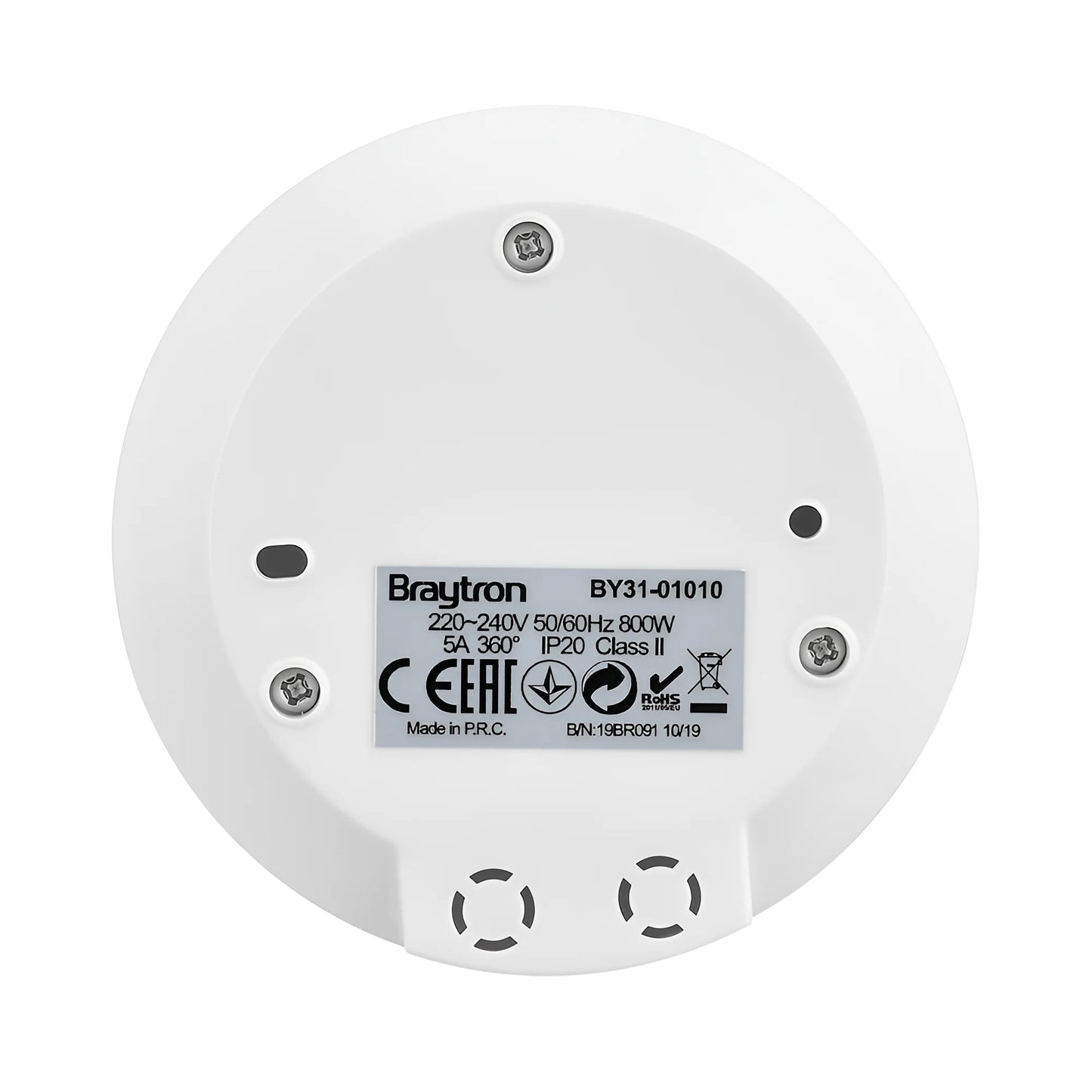 Braytron Ms01 360 Max 800W Ip20 Senzor Pokreta
