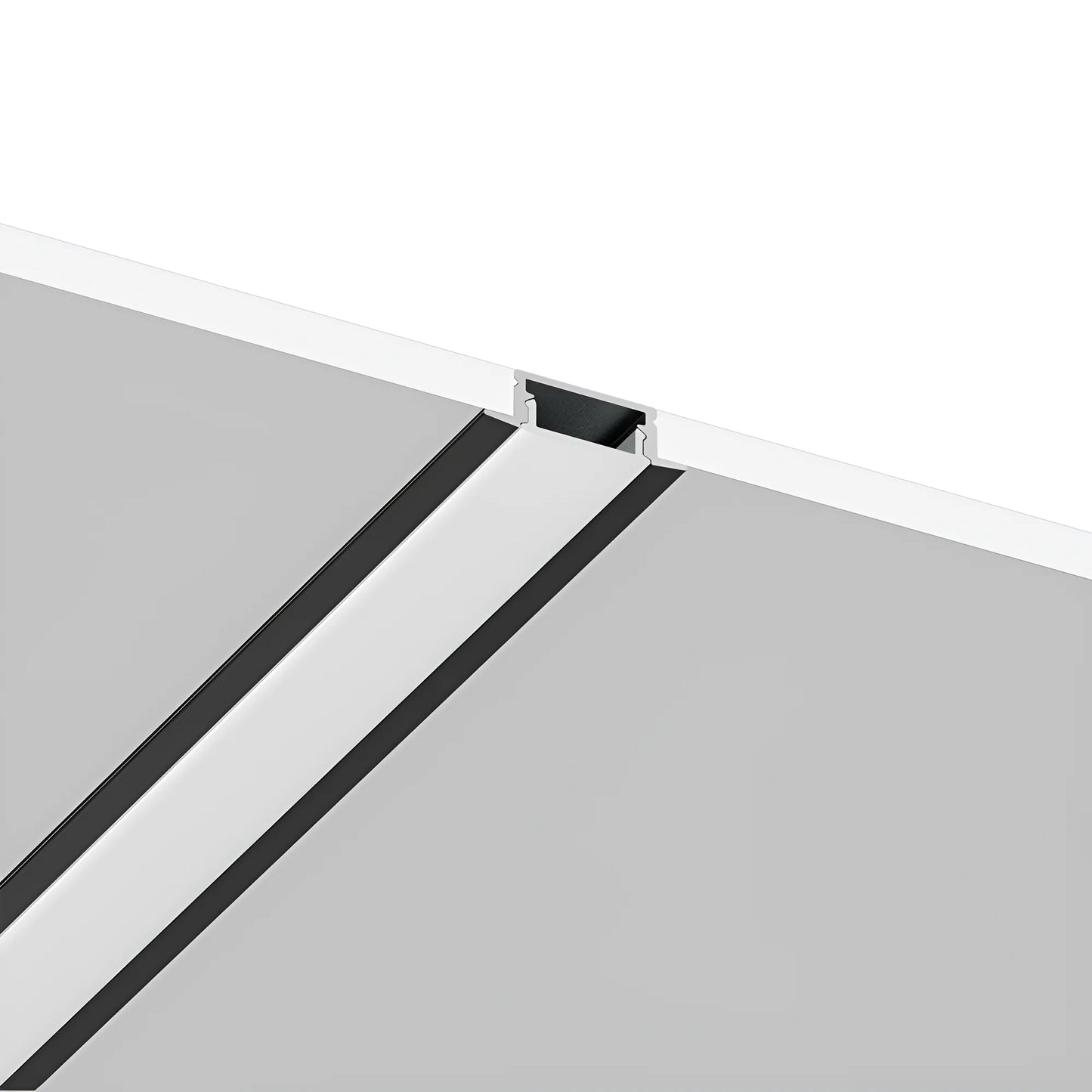 Braytron Rc1707 2Mt Crni Ugradni Aluminijski Profil