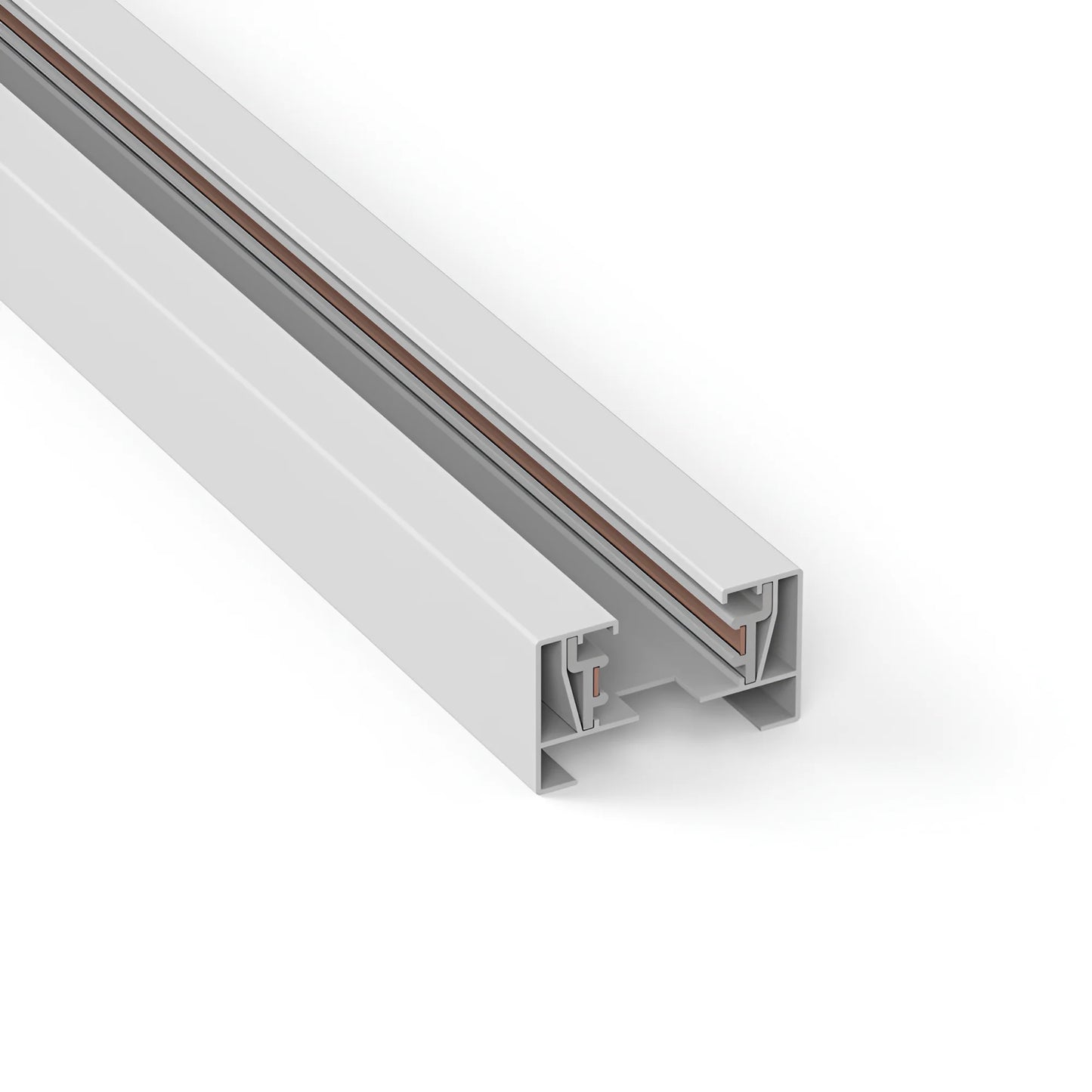 Bry-1M-Single-Phase-White-Aluminium Rail