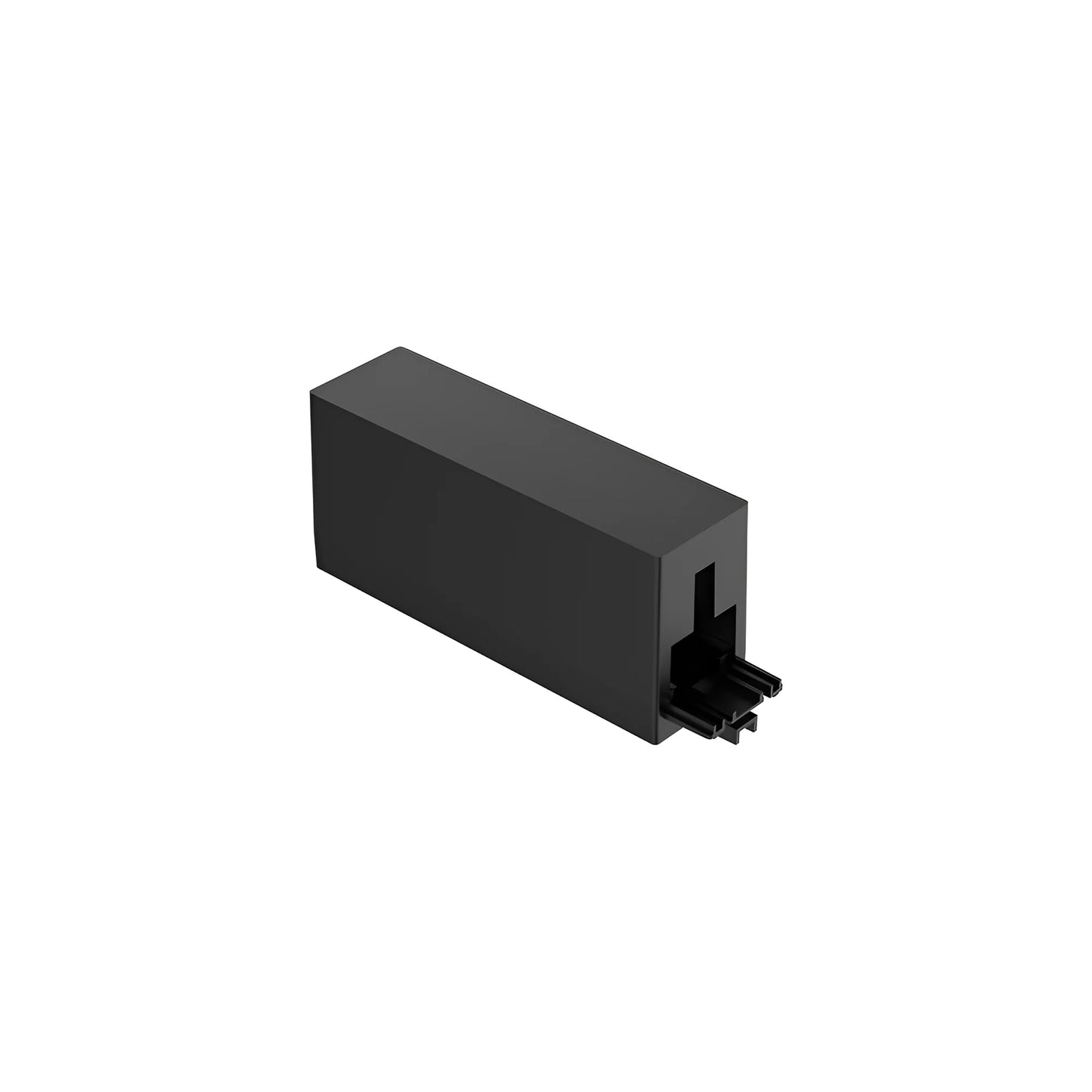 Bry-M05-Sc01-48Vdc-2-Black-Slim-Mag. End Cap