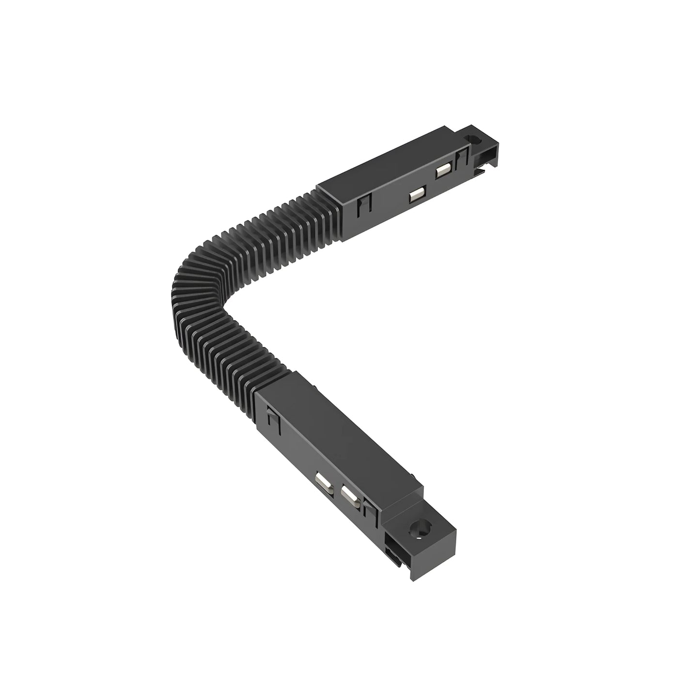 Bry-M01-M02-M03-Cr01-48Vdc-2-Black-Magnetic Track Connector For Corner
