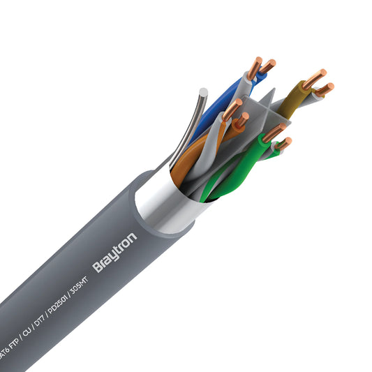 Braytron Data Cat6 Ftp Dt7 Cu Sivi 305M Kabel