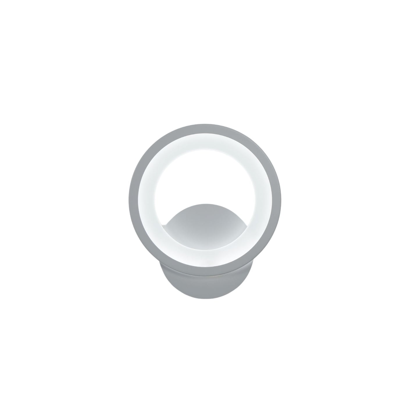 Zidna svjetiljka GLOW, bijela, 10W, 3000K/4000K/6000K, DIP switch, okrugli model