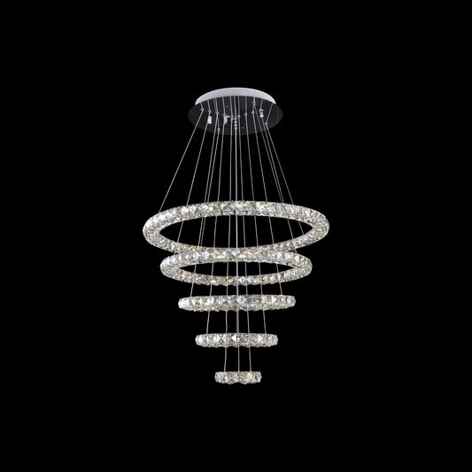 LUXURY-5  LED LUSTER VISILICA 105W