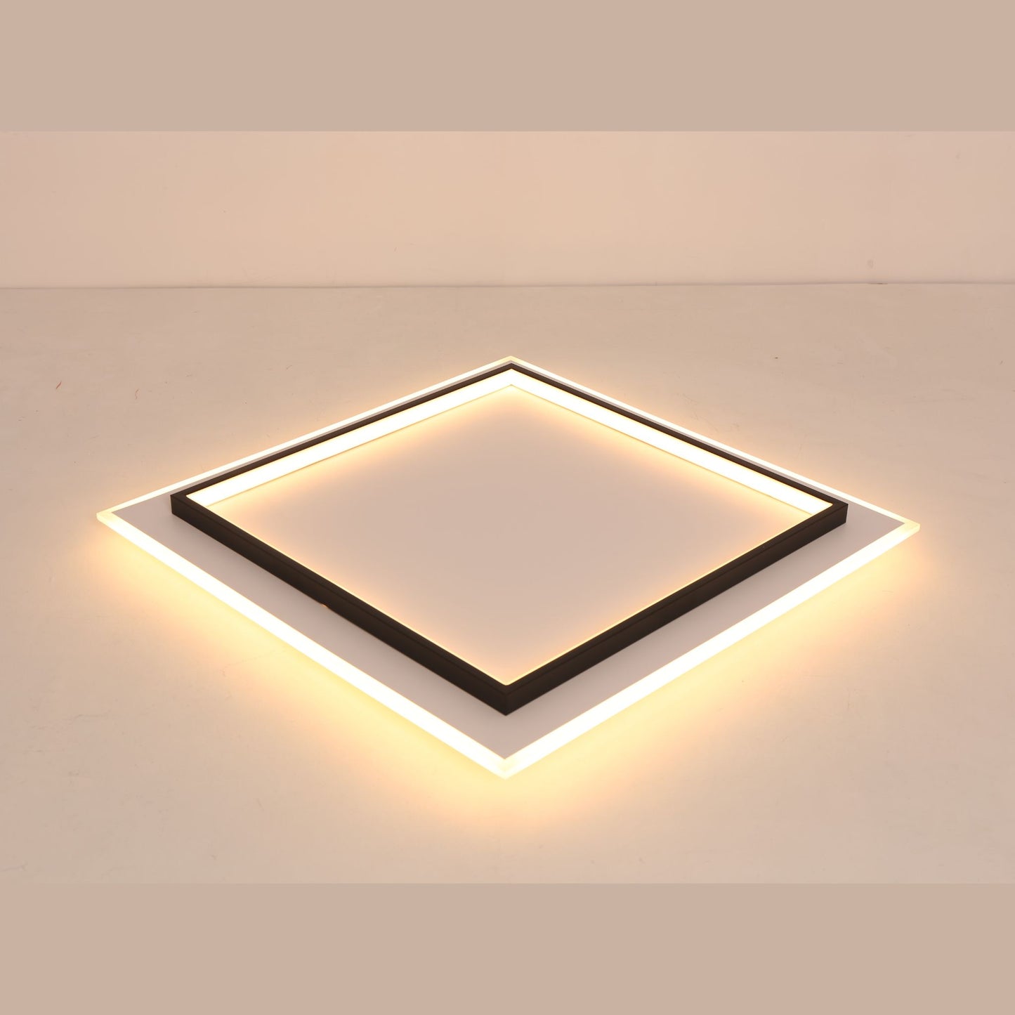 Sava LED plafonjera 60W 3000K/4000K/6000K 450mm crno-bijela s daljinskim