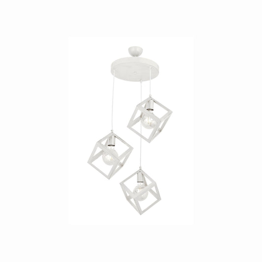 ALLY Visilica 3xE27 max 60W fi30cmXH100cm Bijela