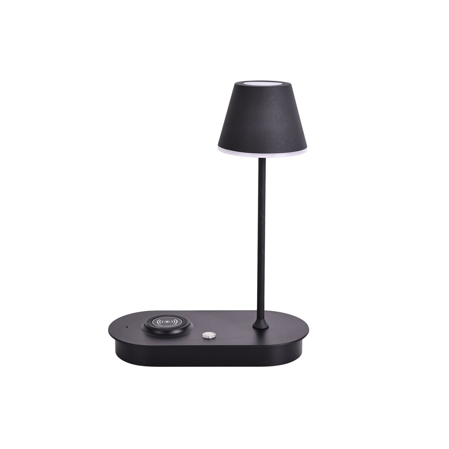 NAYA STOLNA LAMPA SA BEŽIČNIM PUNJAČEM  3CCT 3,6W DIMABILNA  CRNA