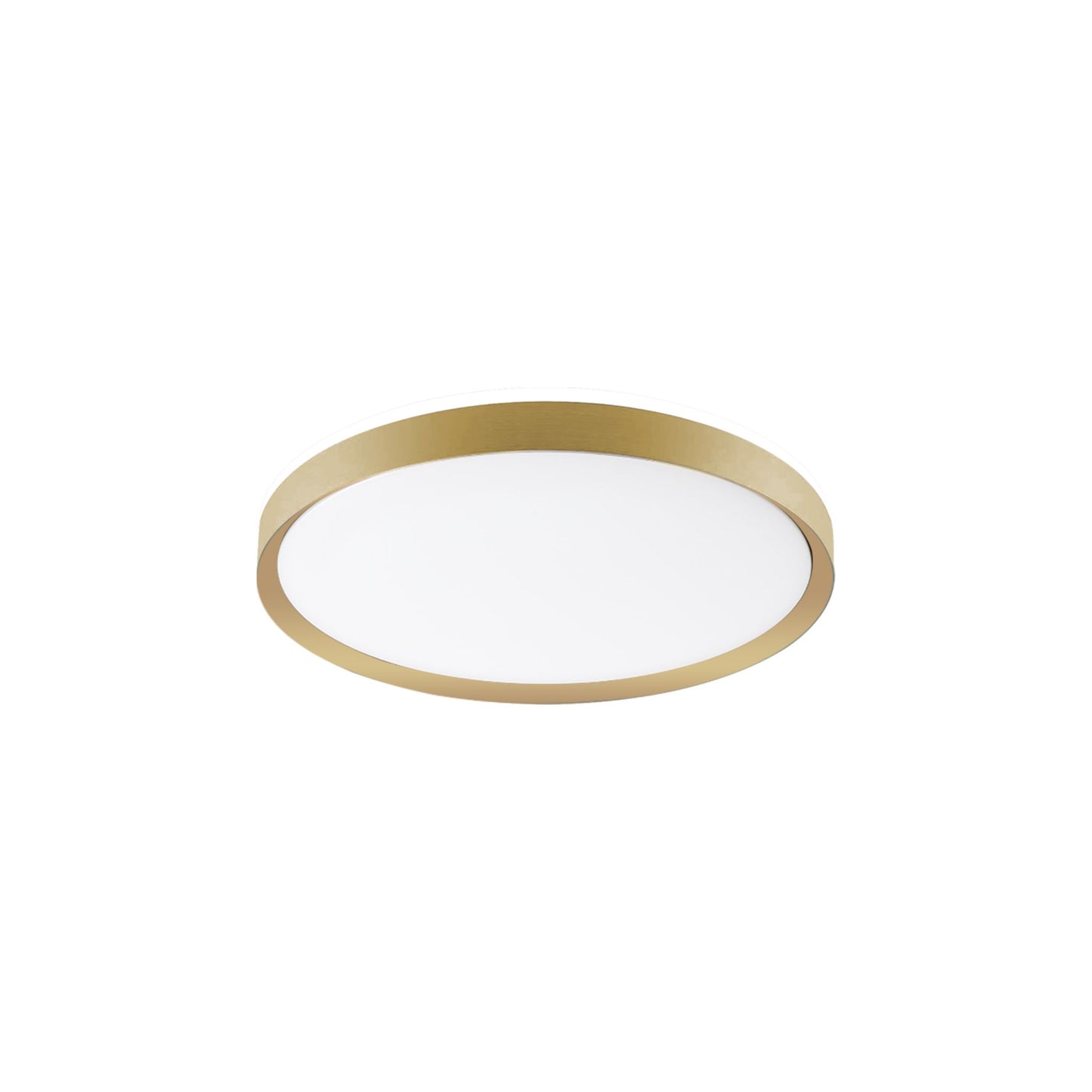 Skylar LED plafonjera, 36W, zlatna, 2480lm, D390*H80, memorijski upravljač, CCT sa infracrvenim daljinskim upravljačem