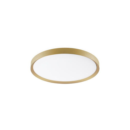 Skylar LED plafonjera, 36W, zlatna, 2480lm, D390*H80, memorijski upravljač, CCT sa infracrvenim daljinskim upravljačem
